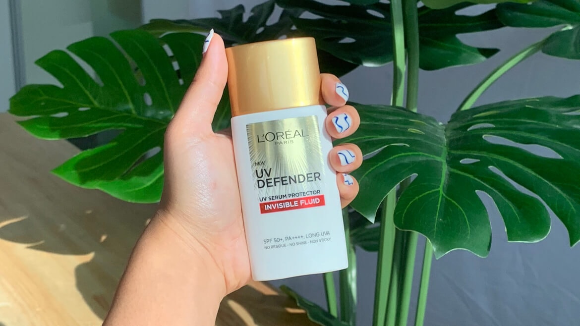 กันแดด สูตร Invisible Fluid