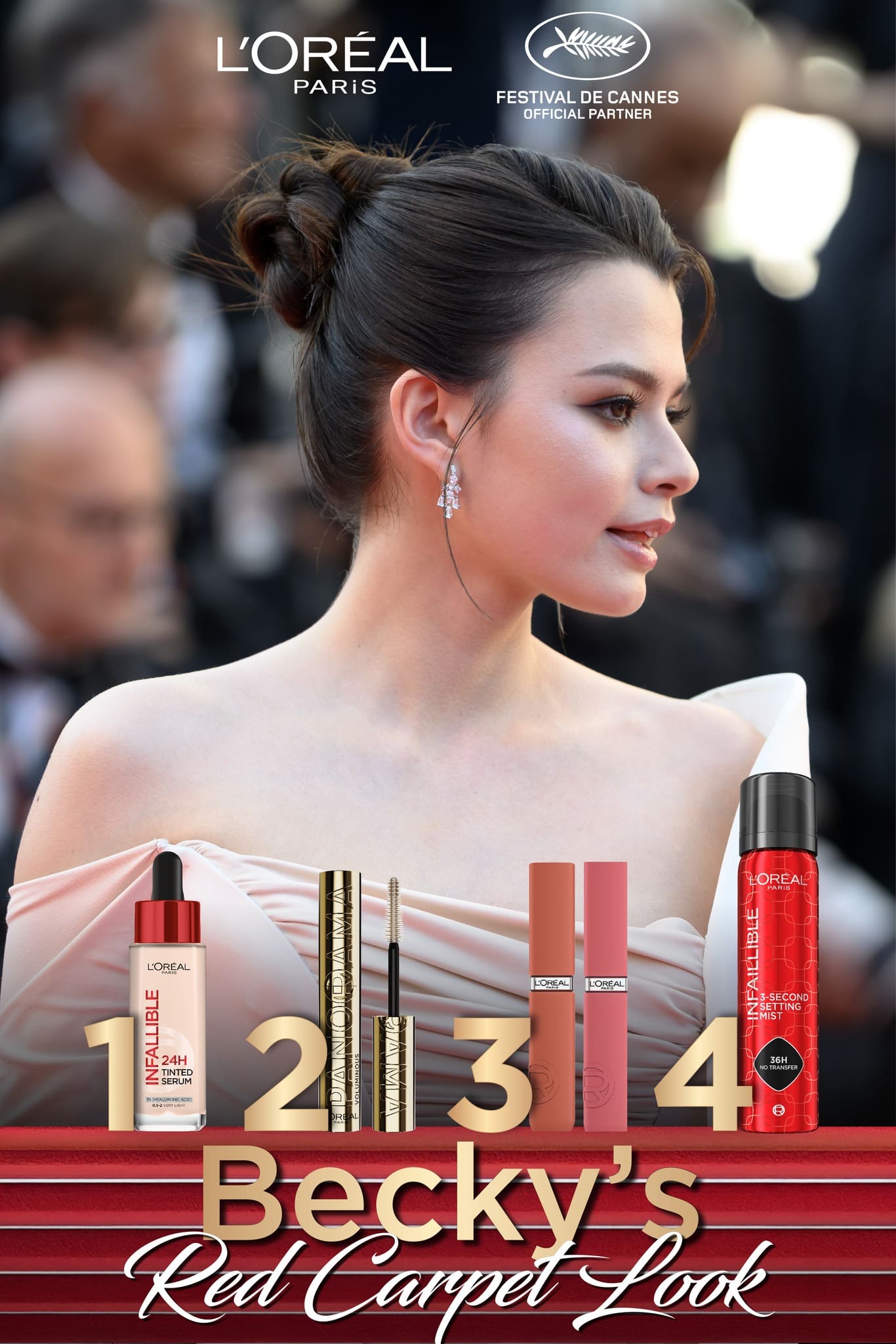 เบ็คกี้ รีเบคก้า Cannes 2025 