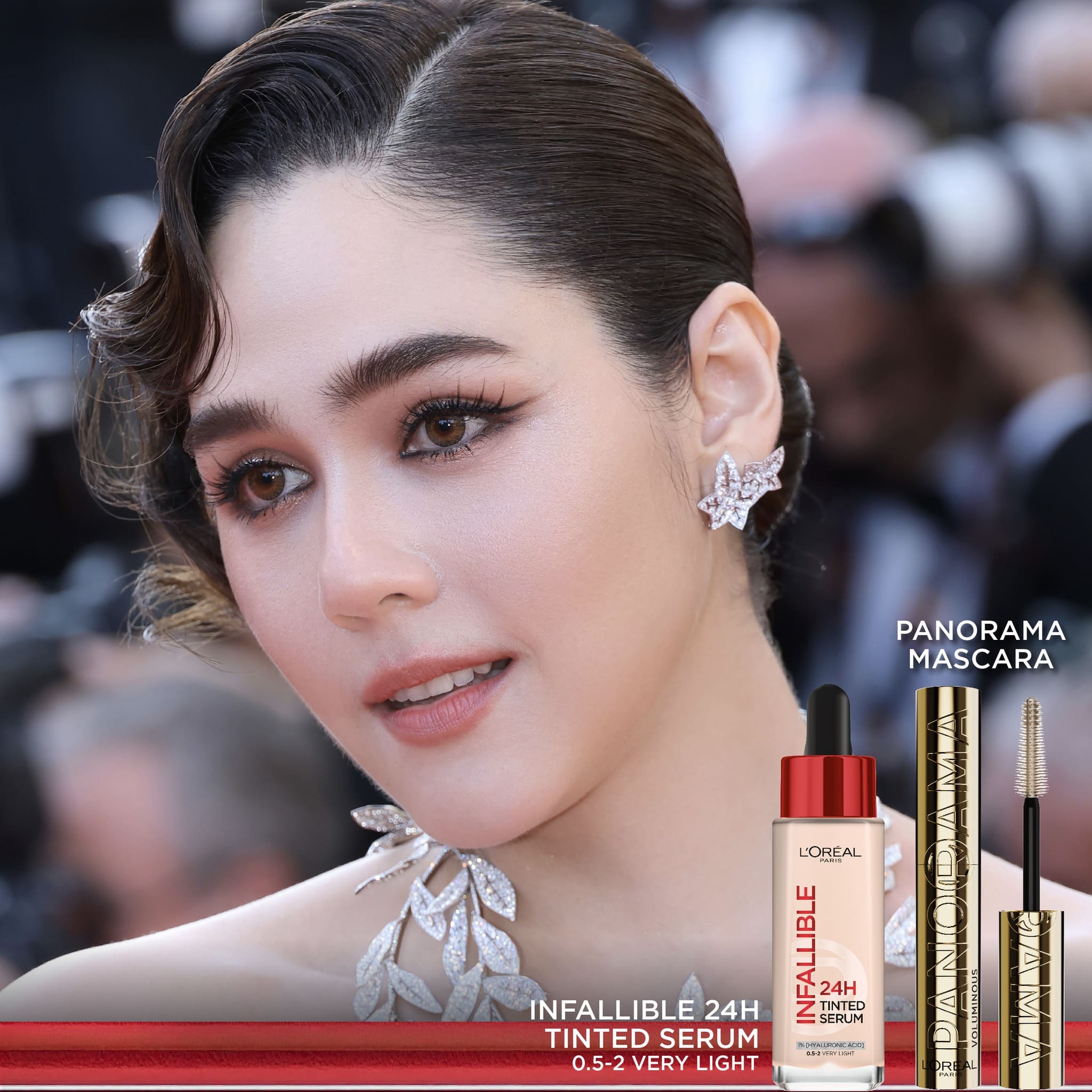 เมคอัพลุคจากลอรีอัล ปารีส