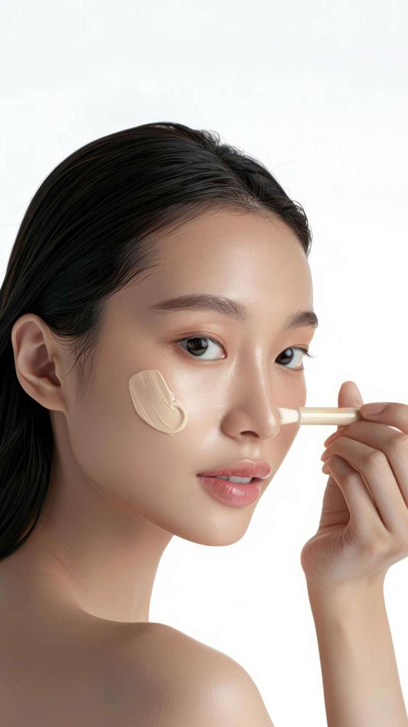 ใช้คุชชั่นแล้วหน้าเทา หน้าลอย