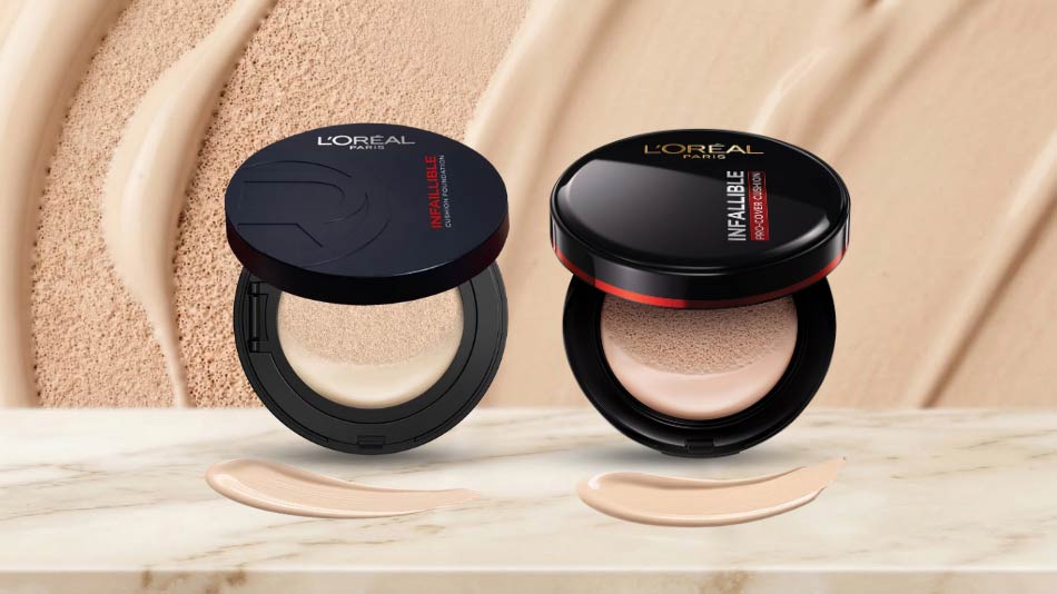 L'Oréal Paris Infallible Pro-Cover Cushion & Fresh Wear Cushion