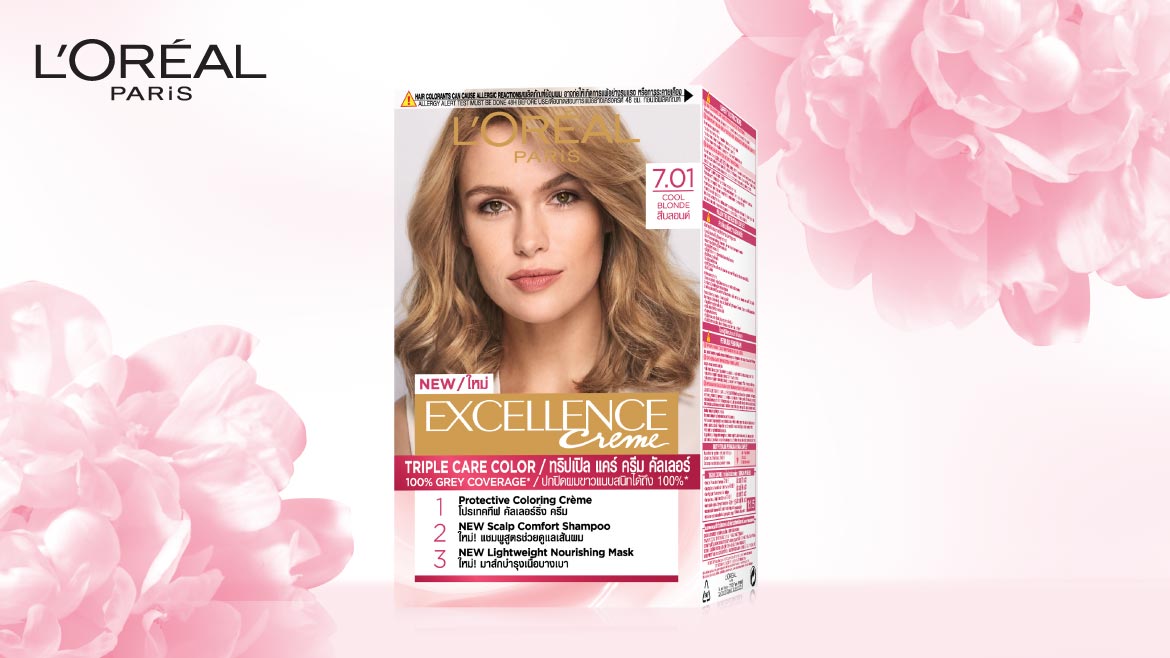 L’Oreal Paris Excellence Creme เบอร์ 7.01