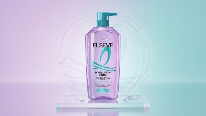 แชมพูผมมัน L'Oréal Paris Elseve Hyaluron Pure สำหรับหนังศีรษะมัน